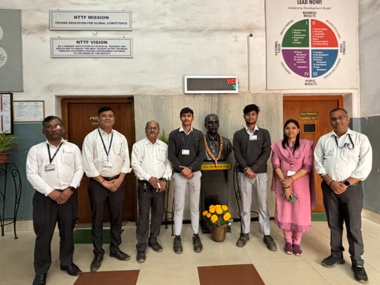 एनटीटीएफ आरडी टाटा टेक्निकल इंस्टिट्यूट के 2 छात्रों का एडवर्ब टेक्नोलॉजी में चयन, 4.2 लाख के पैकेज पर लॉक