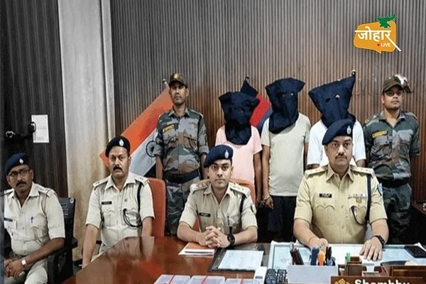 जामताड़ा में तीन साइबर ठग गिरफ्तार, 9 मोबाइल और 22 सिम कार्ड व दस्तावेज बरामद