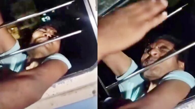 चलती ट्रेन की खिड़की से 9 किलोमीटर तक लटका रहा मोबाइल चोर, यात्रियों ने सिखाया सबक