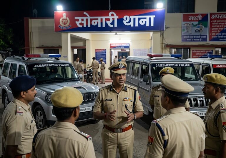 एसएसपी का ‘मिडनाइट एक्शन’, आधी रात अचानक सोनारी थाना पहुंचे, बोले- ‘लापरवाही बर्दाश्त नहीं, रात में बढ़ाएं गश्ती’
