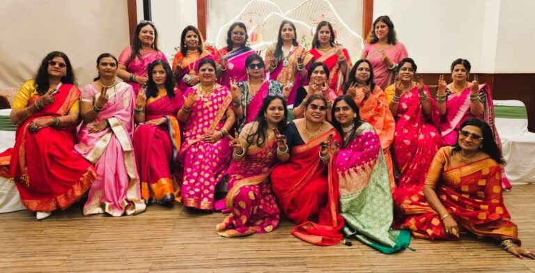 आदित्यपुर सहारा गार्डेन सोसाइटी में सावन उत्सव की धूम, महिलाओं के सशक्तिकरण और सक्रिय भूमिका की सराहना