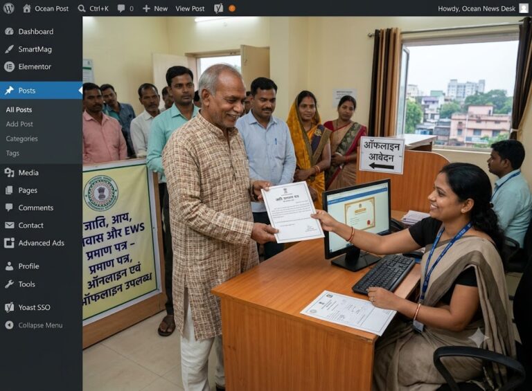 Jharkhand : ऑनलाइन के साथ ऑफलाइन भी बनेंगे जाति, आय, निवास, EWS प्रमाण पत्र
